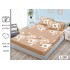 Set 3 Piese Husa din Finet cu Elastic, pentru Pat Dublu, 2 Fete de Perna, L-228
