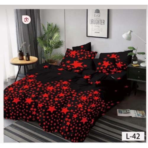 Lenjerie de pat FINET pentru 2 persoane, 6 piese, L42