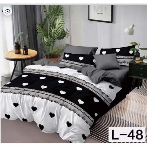 Lenjerie de pat FINET pentru 2 persoane, 6 piese ,L48