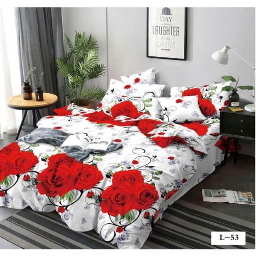 Lenjerie de pat FINET pentru 2 persoane, 6 piese ,L53