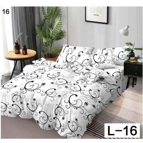 Lenjerie de pat FINET pentru 2 persoane, 6 piese , L16