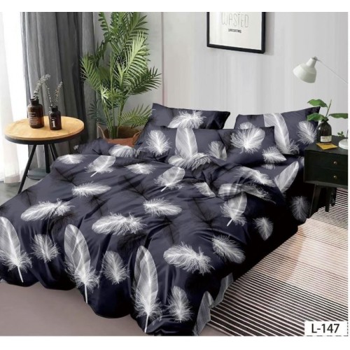 Lenjerie de pat FINET pentru 2 persoane, 6 piese , L147