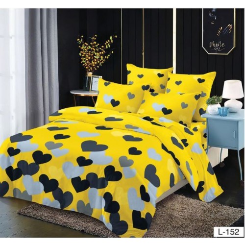 Lenjerie de pat FINET pentru 2 persoane, 6 piese , L152