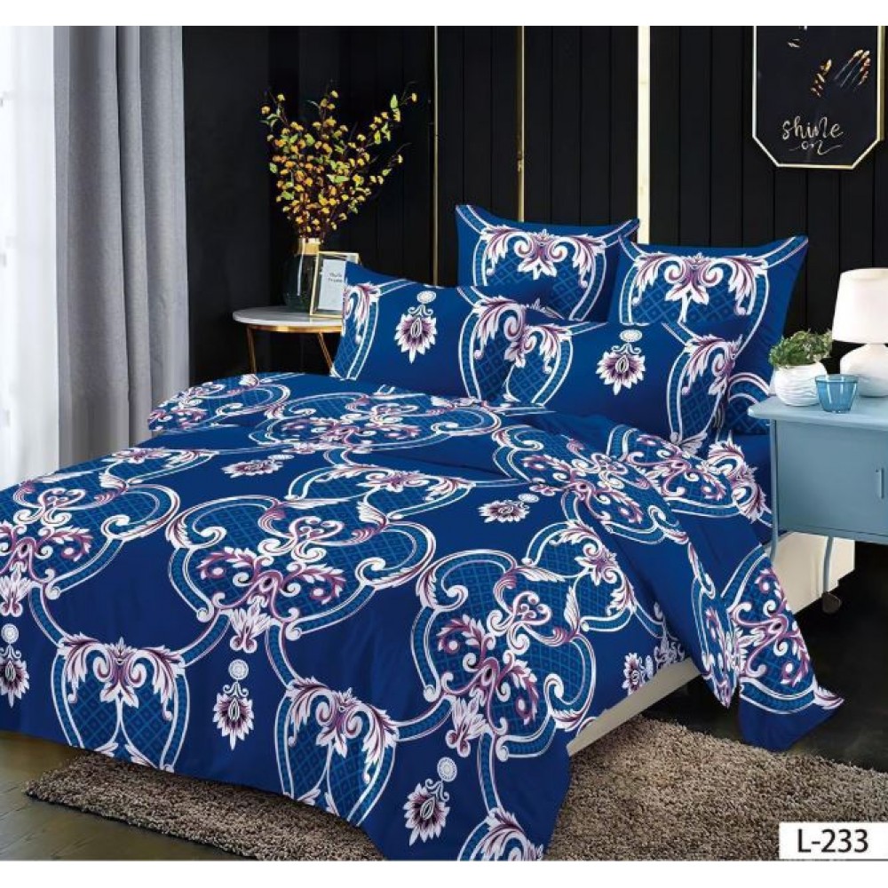 Lenjerie de pat FINET pentru 2 persoane, 6 piese , L233