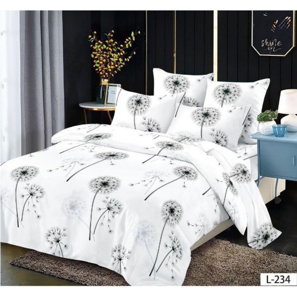 Lenjerie de pat FINET pentru 2 persoane, 6 piese , L234