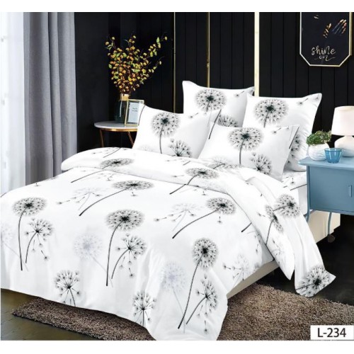 Lenjerie de pat FINET pentru 2 persoane, 6 piese , L234