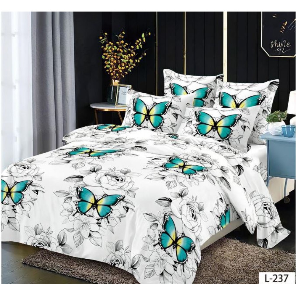 Lenjerie de pat FINET pentru 2 persoane, 6 piese , L237