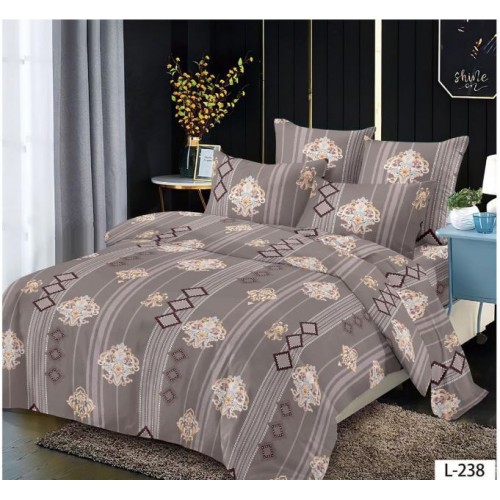 Lenjerie de pat FINET pentru 2 persoane, 6 piese , L238