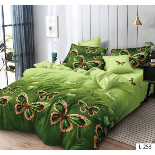Lenjerie de pat FINET pentru 2 persoane, 6 piese , L253