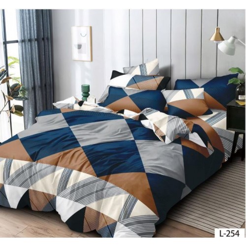 Lenjerie de pat FINET pentru 2 persoane, 6 piese , L254