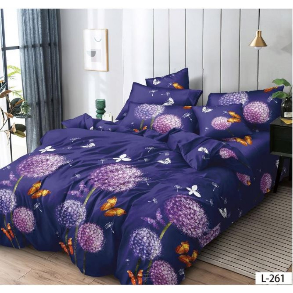 Lenjerie de pat FINET pentru 2 persoane, 6 piese , L261