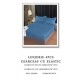 Lenjerie de pat Damasc,4 Piese,Cearceaf cu Elastic AT-125