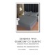 Lenjerie de pat Damasc,4 Piese,Cearceaf cu Elastic AT-83