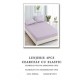 Lenjerie de pat Damasc,4 Piese,Cearceaf cu Elastic AT-58
