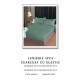 Lenjerie de pat Damasc,4 Piese,Cearceaf cu Elastic AT-108