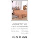 Lenjerie de pat dublu, Pucioasa, Finet, 6 piese, 2 persoane, 245x250cm LL-803