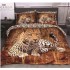 Lenjerie de pat dublu, Pucioasa, Finet, 6 piese, 2 persoane, 245x250cm LL-358