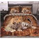 Lenjerie de pat dublu, Pucioasa, Finet, 6 piese, 2 persoane, 245x250cm LL-358