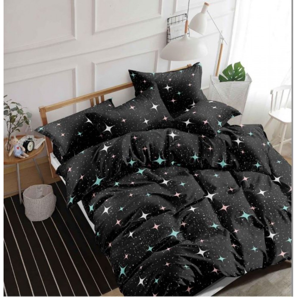 Lenjerie Bumbac Satinat, 4 Piese, 230 x 245 cm, N-012