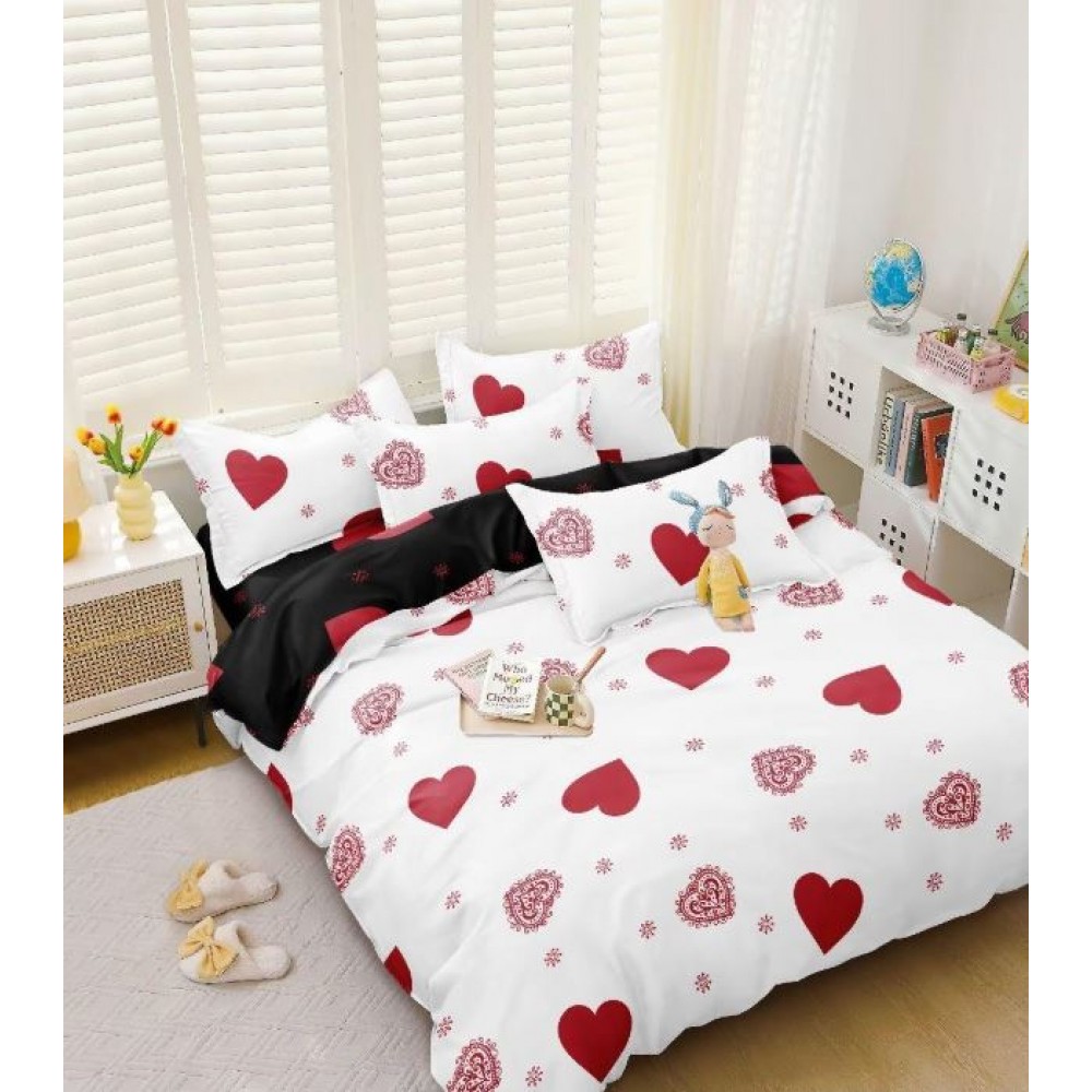 Lenjerie Bumbac Satinat, 4 Piese, 230 x 245 cm, N-01