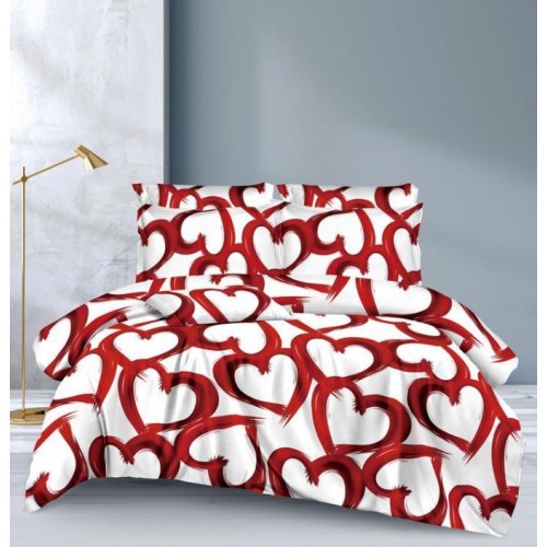 Lenjerie Bumbac Satinat, 4 Piese, 230 x 245 cm, M-813