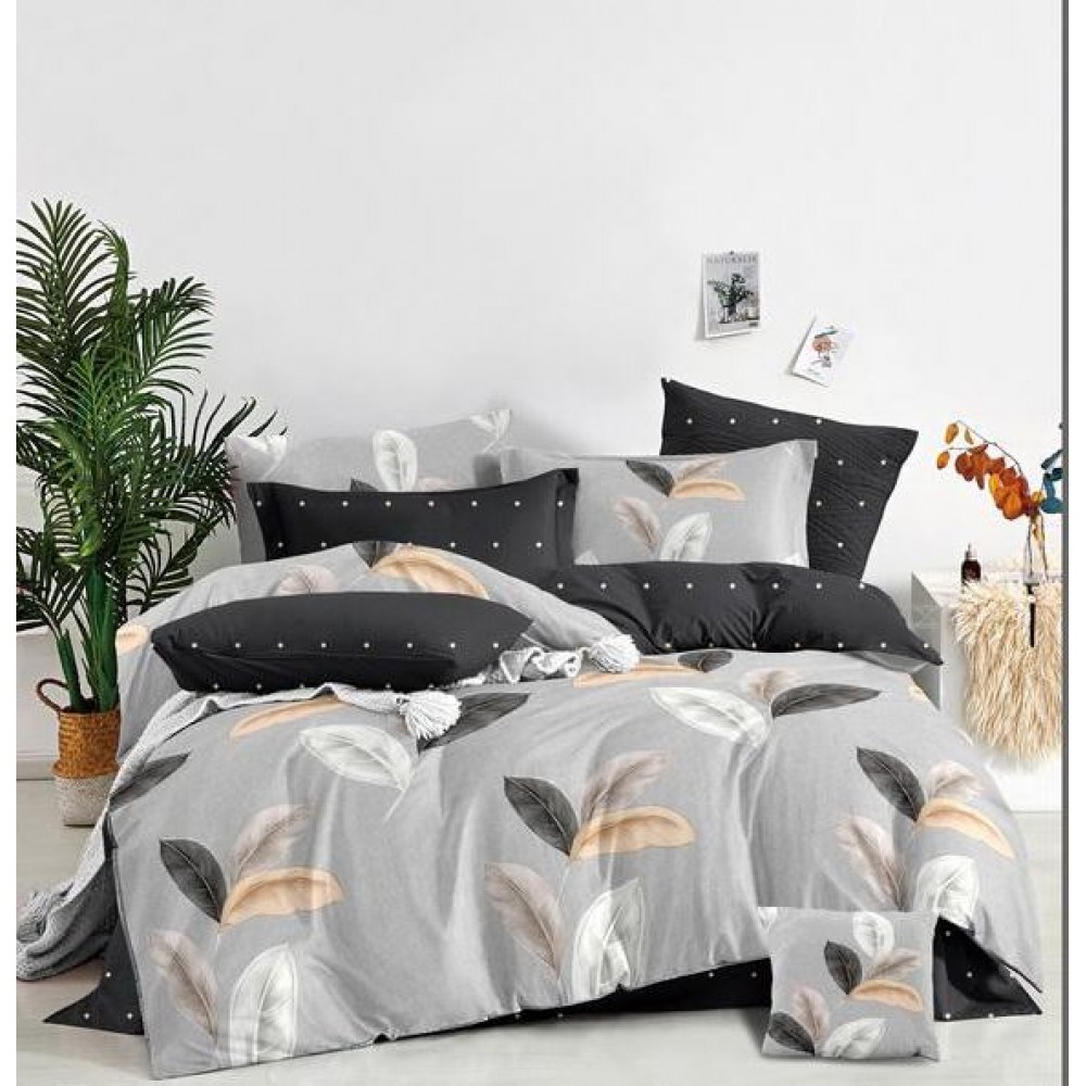 Lenjerie Bumbac Satinat, 4 Piese, 230 x 245 cm, M-460