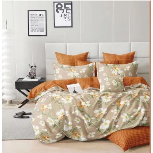Lenjerie Bumbac Satinat, 4 Piese, 230 x 245 cm, M-832