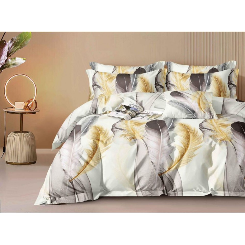 Lenjerie Bumbac Satinat, 4 Piese, 230 x 245 cm, M-2225