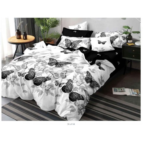 Lenjerie Bumbac Satinat, 4 Piese, 230 x 245 cm, M-2227