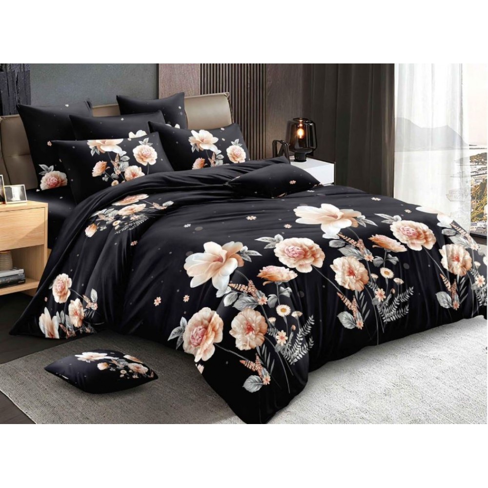 Lenjerie Bumbac Satinat, 4 Piese, 230 x 245 cm, M-2235
