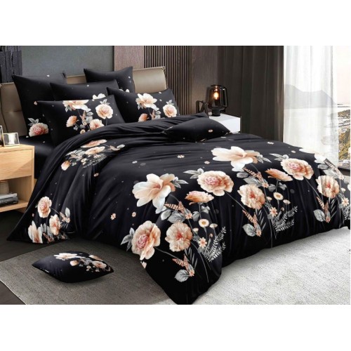 Lenjerie Bumbac Satinat, 4 Piese, 230 x 245 cm, M-2235