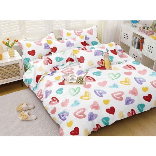 Lenjerie Bumbac Satinat, 4 Piese, 230 x 245 cm, M-2237