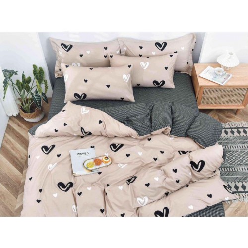 Lenjerie Bumbac Satinat, 4 Piese, 230 x 245 cm, M-2239