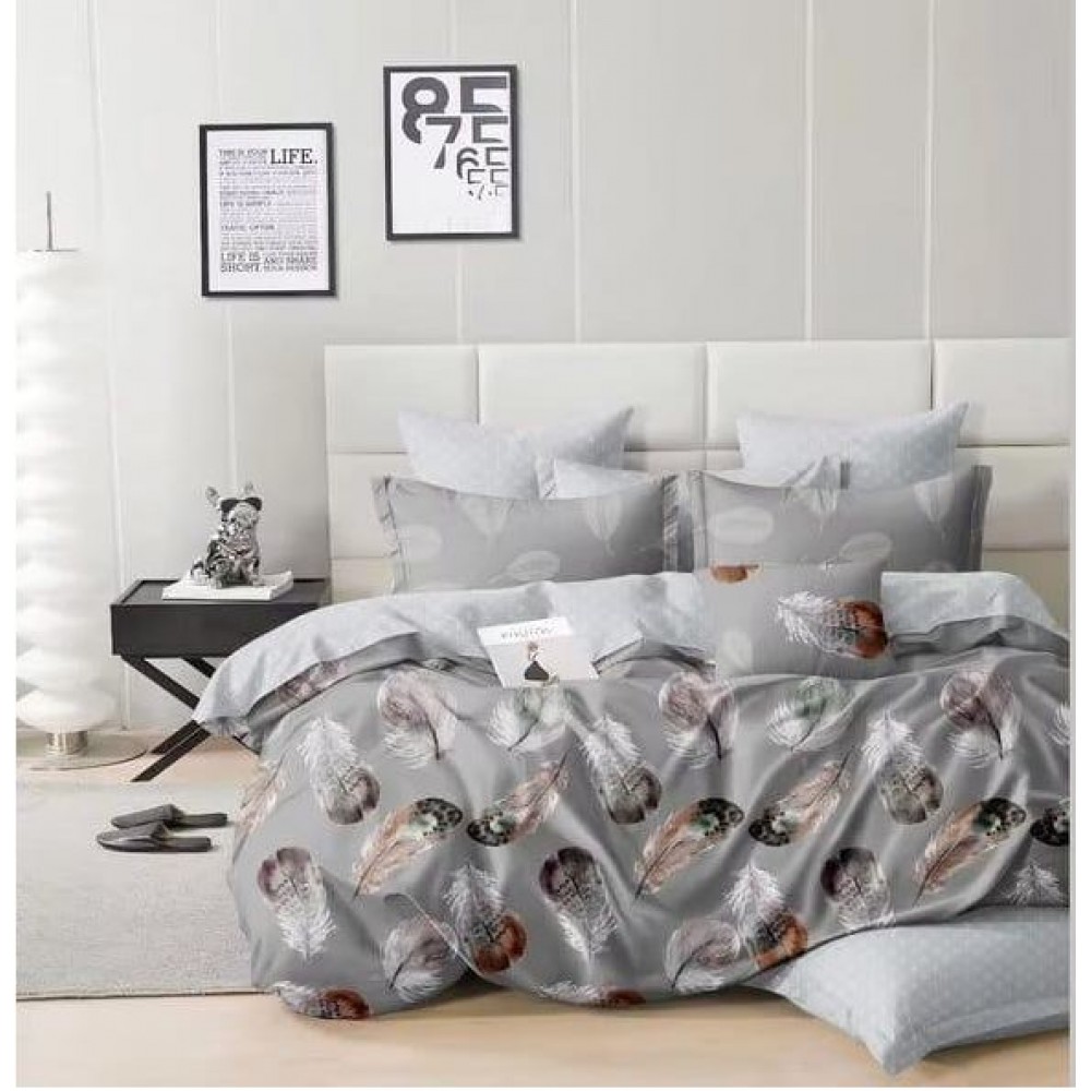 Lenjerie Bumbac Satinat, 4 Piese, 230 x 245 cm, M-619