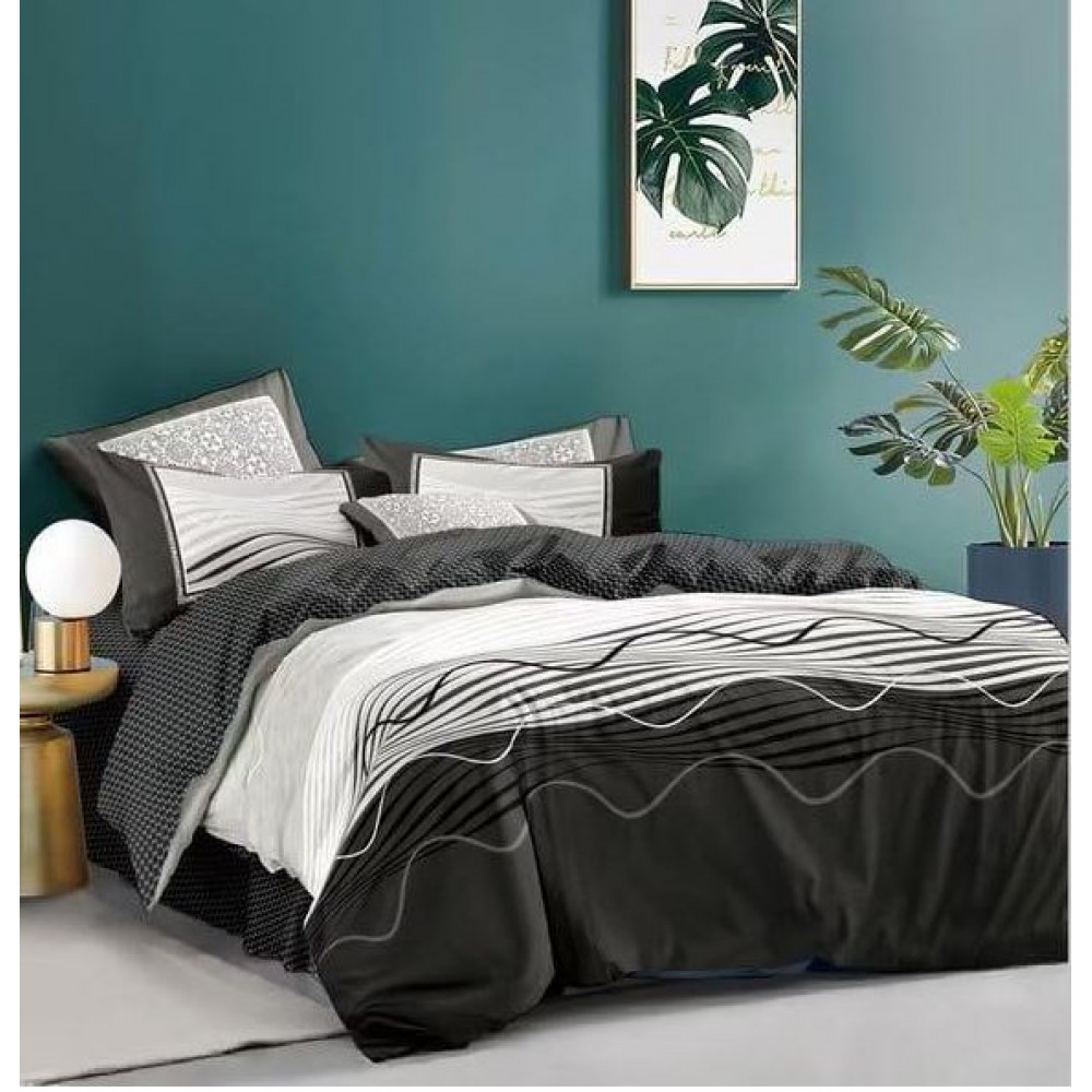Lenjerie Bumbac Satinat, 4 Piese, 230 x 245 cm, M-534