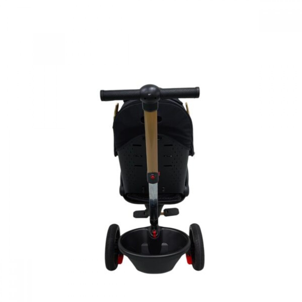 Tricicleta cu pozitie de somn, muzica si lumini , 8 luni – 4 ani, negrucuaripi,-NEGRU CU ARIPI, TRC-01