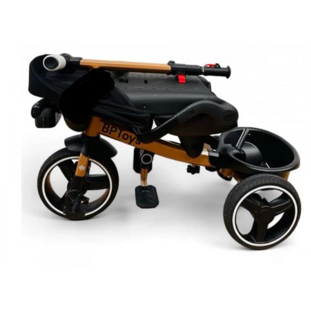 Tricicleta copii cu pozitie de somn scaun rotativ sunete si lumini TRC-03,Verde Plus TRICICLETE