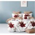 Lenjerie de pat Bumbac Finet 6 piese cu elastic LT-06