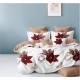 Lenjerie de pat Bumbac Finet 6 piese cu elastic LT-06