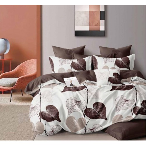 Lenjerie de pat Bumbac Finet 6 piese cu elastic LT-11