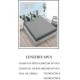 Lenjerie de pat Bumbac Finet 6 piese cu elastic LT-19