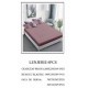 Lenjerie de pat Bumbac Finet 6 piese cu elastic LT-38