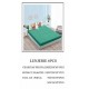 Lenjerie de pat Bumbac Finet 6 piese cu elastic LT-39