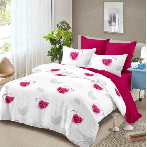 Lenjerie de pat FINET pentru 2 persoane, 6 piese, 230cm x 250cm, C-852