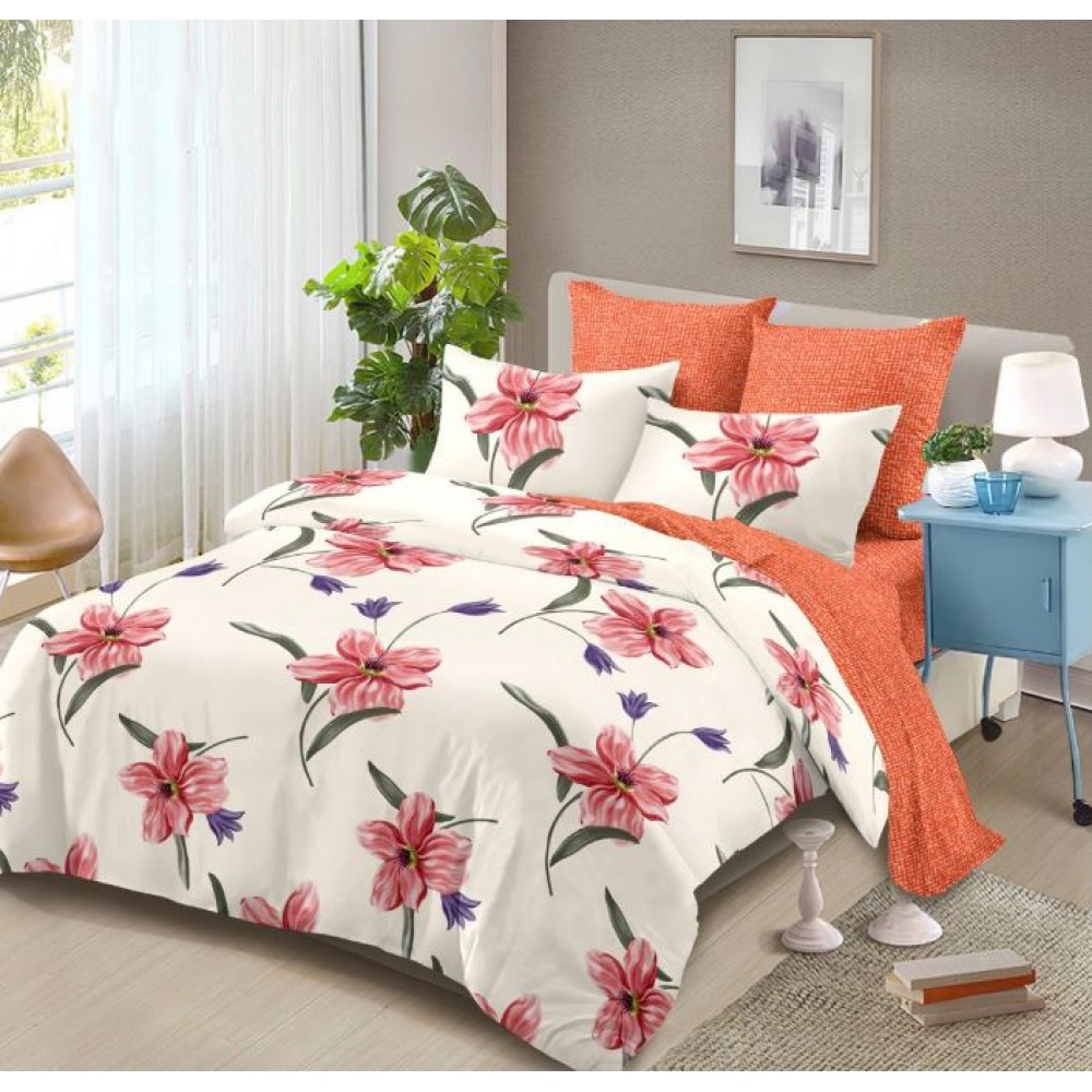Lenjerie de pat FINET pentru 2 persoane, 6 piese, 230cm x 250cm, C-855