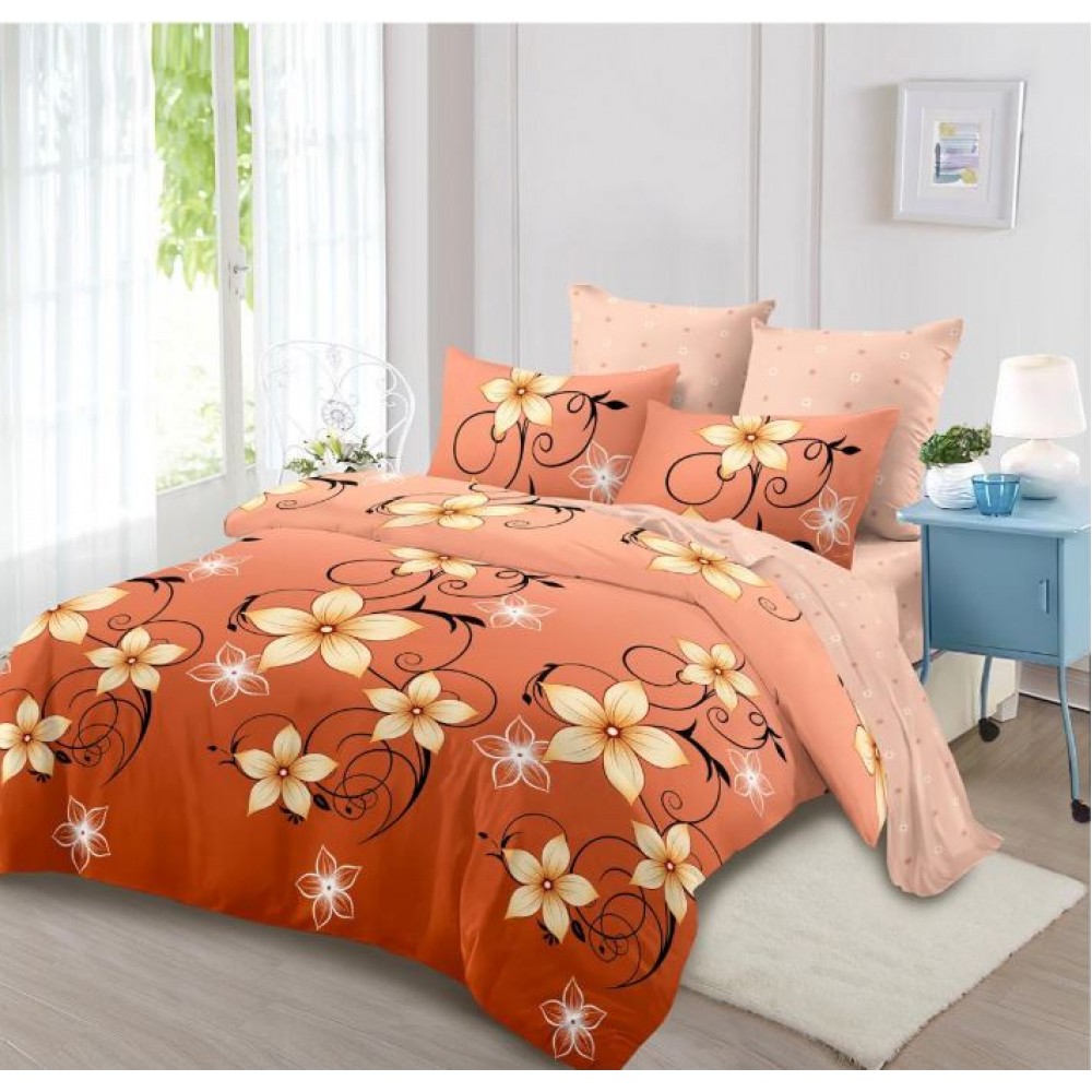 Lenjerie de pat FINET pentru 2 persoane, 6 piese, 230cm x 250cm, C-857