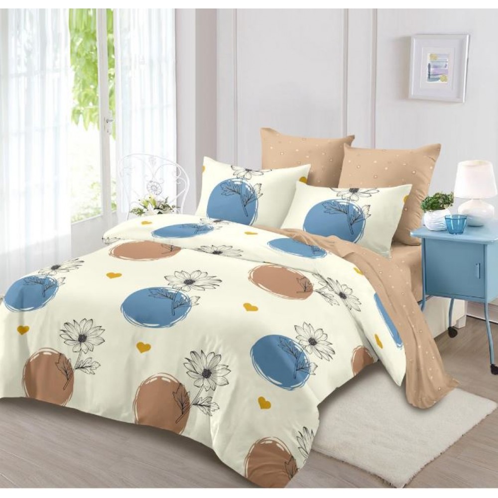 Lenjerie de pat FINET pentru 2 persoane, 6 piese, 230cm x 250cm, C-861