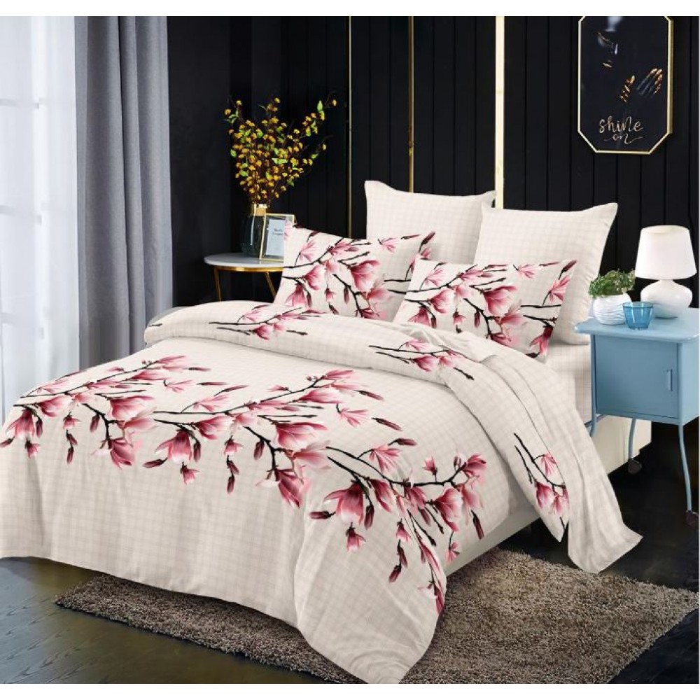 Lenjerie de pat FINET pentru 2 persoane, 6 piese, 230cm x 250cm, C-835