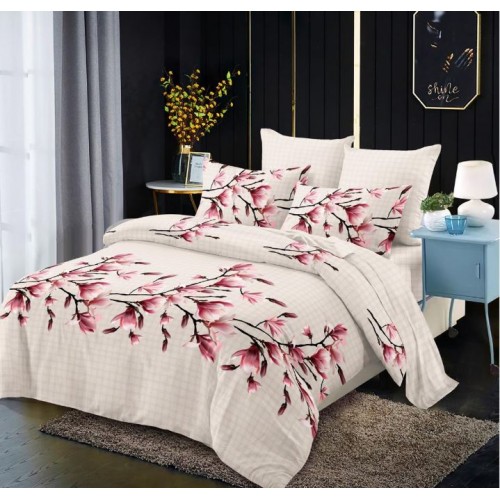 Lenjerie de pat FINET pentru 2 persoane, 6 piese, 230cm x 250cm, C-835