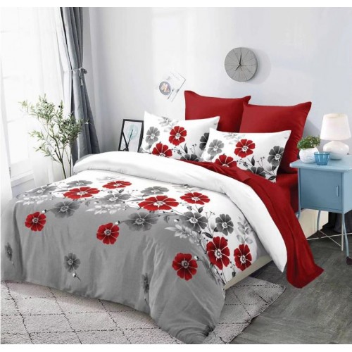 Lenjerie de pat FINET pentru 2 persoane, 6 piese, 230cm x 250cm, C-756
